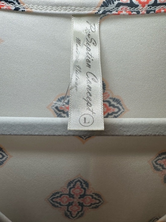 PerSeption Concept Cream Midi Cover-up dress Size L - Picture 3 of 5